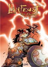 <strong>Lanfeust des Etoiles - Annuel :</strong><br />Troy est une planète où chacun possède un pouvoir magique différent. Lanfeust, doté de tous les pouvoirs, court les chemins en quête d’aventures. Mais il ne se doute pas qu’il est, avec son ennemi juré, Thanos, le résultat d’une expérience sur les pouvoirs psy, menée par les Princes Marchands de la planète Meirrion.<br /><br />Ces derniers envoient un de leurs agents, la séduisante et énergique Glace pour récupérer ces deux spécimens. C’est accompagné du troll Hébus et de la belle Cixi que Lanfeust quitte Troy vers l’espace infini.<br /><br />Pourrait-il être l’enjeu d’un combat cosmique ? Qui est, de Lanfeust ou de Thanos, le véritable élu ?