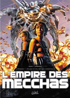 <strong>L\'Empire des Mecchas - Annuel :</strong><br />UN CONCEPT MODERNE QUI MÊLE DESSIN ET IMAGES DE SYNTHÈSE EXPLORANT UN UNIVERS DE SPACE OPÉRA ORIGINAL. UN UNIVERS FORT ET INÉDIT !