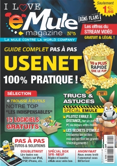 <strong>I Love Emule Magazine - Bimestriel :</strong><br />Magazine informatique spécialisé, destiné aux 15-45 ans.