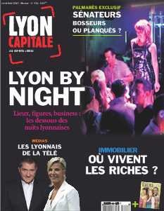 <strong>Lyon Capitale - Mensuel :</strong><br />Le magazine de l\'actualité lyonnaise