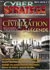 <strong>Cyberstratège Hors Série - Semestriel :</strong><br />Le magazine des jeux de stratégie informatique<br /><br />Magazine de référence consacré aux jeux de stratégie informatique, sur PC, sur console et en ligne, Cyberstratège propose tous les deux mois des infos complète et exclusives :<br />•	Des tests détaillés et argumentés sur les meilleurs jeux de stratégie du moment, rédigés par des experts exigeant et avertis.<br />•	Des articles de conseils stratégiques sans équivalent et qui ont fait la réputation du magazine.<br />•	Des tonnes d’infos en avant-première, présentation de jeux à paraître, actu des jeux de stratégie, interview, etc.<br />Cyberstratège se distingue par un ton « adulte » mais toujours passionné, et une maquette claire et aérée.<br />L’essentiel du magazine est consacré à toutes les formes de jeux de stratégie : wargames, stratégie tour par tour, jeux en temps réel, jeu de gestion, mais aussi Tactical-RPG et simulateurs tactiques. Les jeux traités sont essentiellement sur PC, mais également sur console portable ou de salon. Des rubriques permanentes sont consacrées à des sujets annexes proches et qui intéressent ce lectorat : matériel et technique, jeux de plateaux, jeu de rôle et online, culture vidéo-ludique, actualité Internet, etc.