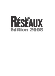 <strong>Les Réseaux - Annuel :</strong><br />La référence des professionnels en réseaux et télécoms  Avec plus de 90 000 exemplaires vendus, Les Réseaux de Guy Pujolle s\'est imposé comme la référence en langue française auprès des étudiants comme des professionnels en réseaux et télécoms.  À l\'occasion de cette 6e édition, l\'ouvrage a fait l\'objet d\'une refonte importante : réorganisation de la structure du livre, mise à jour des chapitres existants avec mise au second plan des technologies en perte de vitesse, ajout de nouveaux chapitres et de nombreux schémas. Au total, plus de 40 % de contenu nouveau ou profondément remanié.  Un ouvrage exhaustif, en prise sur l\'évolution du marché et sur les avancées de la R&amp;D  L\'ouvrage témoigne ainsi des évolutions rapides des technologies et des usages, avec la domination plus forte que jamais d\'IP et d\'Ethernet, y compris dans les backbones d\'opérateurs, la course aux hauts débits dans les technologies mobiles (GPRS, EDGE, UMTS, HSDPA, HSUPA, HSOPA...) comme dans les réseaux sans fil (Bluetooth, UWB, ZigBee, Wi-Fi, WiMax fixe et mobile, WRAN...), les solutions de convergence entre ces deux familles de réseaux hertziens (handover, IMS, UMA...), l\'attention accrue portée à la sécurité, en particulier dans le monde IP et dans l\'univers du sans fil, l\'essor de la téléphonie sur IP, l\'interconnexion d\'objets (RFID, capteurs, appareils domestiques), l\'émergence de nouvelles architectures pour les réseaux domestiques (UPnP, DLNA), les perspectives offertes par la virtualisation et l\'auto-configuration des réseaux (autonomie networks), etc.  Pour aider le lecteur à s\'orienter dans un ouvrage aussi riche, le texte a été balisé d\'indications sur l\'état d\'évolution de chaque technologie décrite : "arrivée à maturité", "en cours de standardisation", "encore au stade de la R&amp;D", "en perte de vitesse", "d\'intérêt essentiellement théorique ou pédagogique".  À l\'heure où le marché des réseaux et télécoms connaît un nouvel essor, les professionnels du secteur ont besoin de repères, qu\'ils trouveront dans les deux derniers chapitres de l\'ouvrage où Guy Pujolle livre sa vision des évolutions technologiques pour les années 2010.