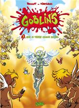 <strong>Goblin\'s - Bimestriel :</strong><br />Ils seraient parfaits pour votre dîner de cons du mercredi, pour faire cibles vivantes à l’anniversaire de votre fils, ou comme sujet d’étude pour votre théorie sur les rapports entre malchance et stupidité. Ils sont petits, verts, nombreux, et il n’y en a pas un pour rattraper l’autre… Agressifs, stupides, mais pleins de bonne volonté et d’idées, ce sont les bizuths de l’heroic fantasy : cibles d’entraînement pour aventuriers débutants, jouets des enfants trolls et cure-dents pour les dragons. Ils devront déployer des stratégies toujours plus loufoques pour tenter de survivre au funeste destin qui les attend à chaque page. Autant le dire, ce n’est pas gagné !