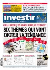 <strong>Investir - Hebdomadaire :</strong><br />Leader de la presse financière, Investir Hebdo vous accompagne dans la gestion de votre portefeuille boursier, avec des conseils, des études économiques, de la fiscalité et l’avis des gérants.