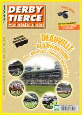 <strong>Derby Tiercé - Mensuel :</strong><br />DERBY TIERCE est le mensuel incontournable pour GAGNER aux courses hippiques.<br />Très complet, chaque mois, retrouvez 36 pages d’informations avec entre autres l’étude détaillée des quintés du mois basée sur le passé de la course, la sélection de futurs gagnants de l’ensemble de nos spécialistes, les chevaux repérés dans les jumelles de la rédaction, les reportages et interview du mois, l’horoscope sans oublier l’actualité hippique du moment avec les évènements à ne pas manquer…