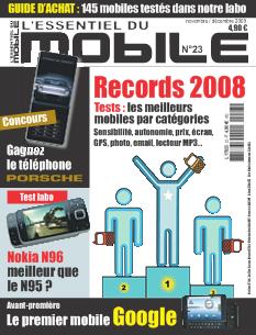 <strong>L\'Essentiel du mobile - Bimestriel :</strong><br />L\'Essentiel du Mobile est un magazine bimestriel français spécialiste des téléphones mobiles. Il décrypte l\'actualité du monde des téléphones portables et teste en laboratoire les différents modèles de téléphones.  L\'Essentiel du Mobile est une publication d\'ITEC Presse, lancé en décembre 2004, le magazine vient de fêter ses trois années d\'existence.
