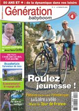 <strong>Generation Baby Boom - Mensuel :</strong><br />Un nouveau mensuel pour une « génération baby boom » en pleine effervescence, des jeunes « retraités » prêts à se lancer dans une nouvelle vie et qui entendent bien profiter de leur retraite comme d’une seconde jeunesse.<br />Retrouvez les catégories suivantes :<br /> <br />Passions - vie d’artiste, seconde carrière, nouvelle passion, nouvelles technologies, jardinage, bien être, bricolage….<br /><br />Balades - avec mes petits enfants, ma ville à 0 €, sortie nostalgie, virées gourmandes…<br /><br />Partage - bénévolat, psycho du couple, échange de savoirs, associations…<br /><br />Voyages - idées d’évasion, bons plans vacances, randonnée, séjours insolites…<br /><br />