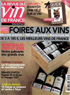 <strong>LA Revue du Vin de France - Mensuel :</strong><br />Depuis 1927, la Revue du Vin de France est le seul magazine français exclusivement dédié au vin. La RVF apporte une information riche pour connaître, choisir et déguster le meilleur du vin. La RVF est le lien naturel entre tous les intervenants de la chaîne du vin : producteurs, acheteurs et consommateurs.