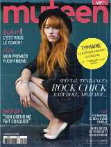 <strong>Muteen - Mensuel :</strong><br />Bienvenue dans le monde desjeunes filles en avance sur leur âge.  Celui peuplé de filles espiègles, drôles, romantiques, rebelles, mutines. Muteen est un magazine féminin généraliste qui s’intéresse aussi bien à la mode, la beauté qu’à la musique, le ciné