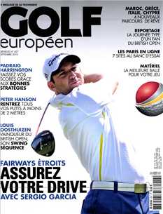 <strong>Golf Européen - Mensuel :</strong><br />11 numéros par an. La passion du Golf