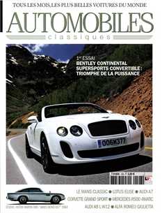 <strong>Automobiles Classiques - Mensuel :</strong><br />La plus prestigieuse des revues automobiles Plus qu\'un magazine de voitures, AUTOMOBILES CLASSIQUES est un magazine culturel, d\'évasion et d\'émotion, pour les amateurs d’automobiles de caractère anciennes et modernes. Avec AUTOMOBILES CLASSIQUES, vous entrez dans un monde d’exception avec la plus prestigieuse des revues automobiles.