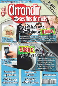 <strong>Arrondir ses fins de mois - Bimestriel :</strong><br />Depuis 5 ans, notre magazine poursuit un objectif : augmenter de 30 % les revenus disponibles de ses lecteurs, sans qu\'ils se serrent la ceinture, en jouant sur les grosses économies et surtout les gains supplémentaires... 