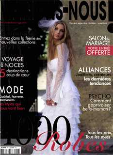 <strong>Marions-Nous! - Trimestriel :</strong><br />-Robes de Mariée / Conseils / Astuces / Témoignages-