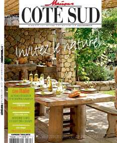<strong>Maison Côté Sud - Bimestriel :</strong><br />D\'une bastide provençale à un riad marocain, d\'une ballade en Amérique à un savoir-faire italien, Maisons Côté Sud vous ouvre les portes d\'un art de vivre ensoleillé et enchanteur.