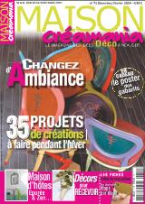 <strong>MAISON créamania - Mensuel :</strong><br />Le magazine des idées déco à réaliser. S\'adresse à des passionnés de déco à faire soi-même, en recherche d\'idées originales et de savoir-faire pour décorer la maison