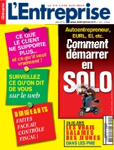<strong>L\'Entreprise - Mensuel :</strong><br />11 numéros par an.<br />Mensuel pratique, concret, utile, à destination des patrons, cadres et créateurs d\'entreprise. Chaque mois, vous disposez d\'idées pour développer votre entreprise, des conseils pour mieux la gérer et des solutions pour résoudre les problèmes quotidiens.