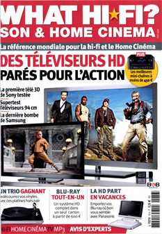 <strong>WHAT HI*FI? - Mensuel :</strong><br />11 numéros par an. Référence mondiale, présent dans 23 pays, WHAT HIFI est LE magazine le plus complet sur le Home Cinéma et la HIFI. Nos testS font référence auprès des lecteurs et sont redoutés par tous  les constructeurs. Avec WHAT HI FI impossible de vous tromper sur votre prochain achat en matière d\'écran plat, de home cinéma ou de système Hi-Fi.
