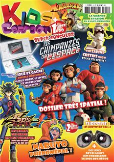 <strong>Kids Cartoon - Bimestriel :</strong><br />Le magazine de tes héros préférés